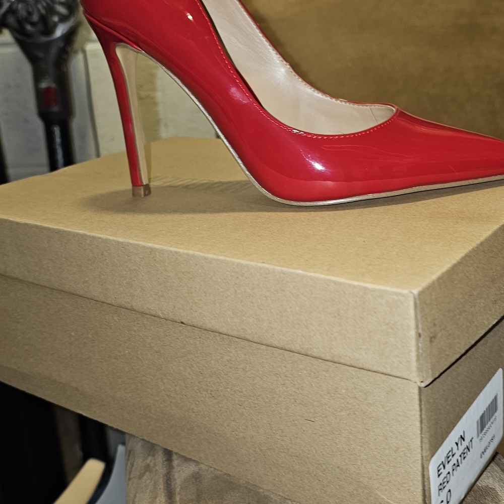 Elegant Red Stiletto Heels